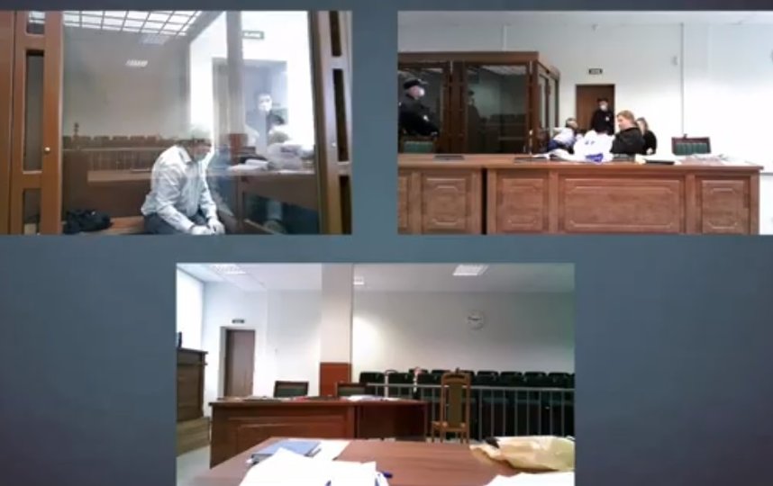 Заседание в суде проходит в понедельник, 6 июля. Фото Фото скрин-шот, Скриншот Youtube