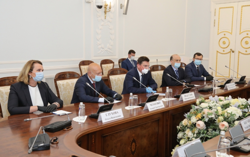 Встреча губернатора Санкт-Петербурга с председателем правительства ЕАБР. Фото gov.spb.ru, "Metro"