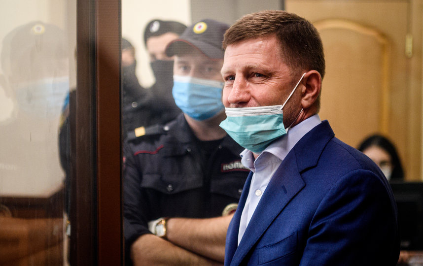 Сергей Фургал был задержан 10 июля. Фото AFP