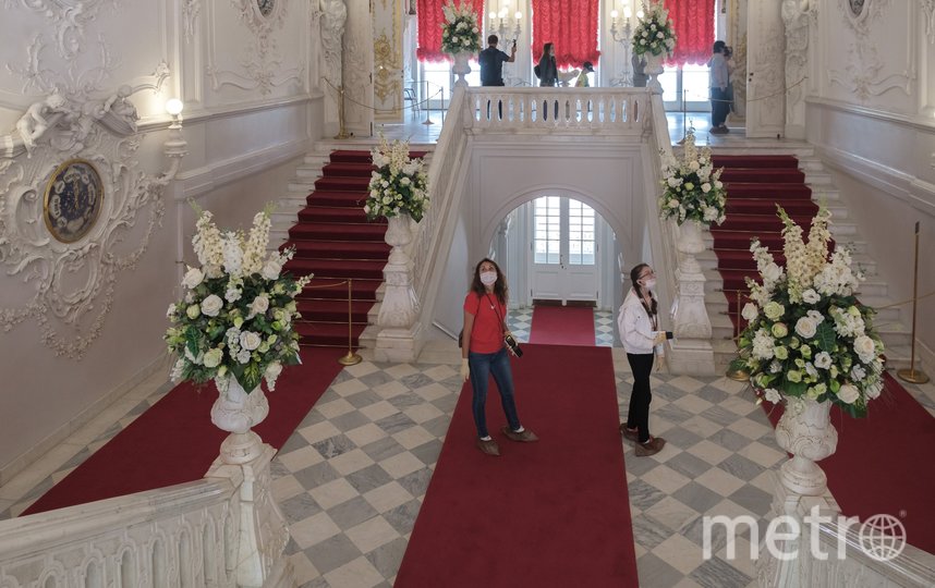 Екатерининский дворец принял первых посетителей. Фото Алена Бобрович, "Metro"