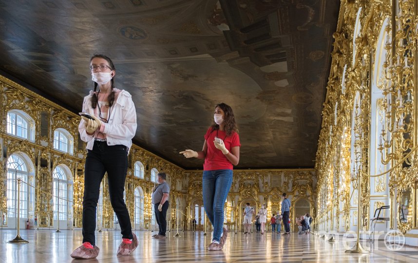Екатерининский дворец принял первых посетителей. Фото Алена Бобрович, "Metro"