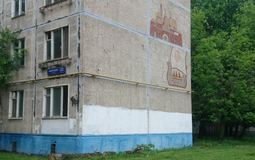 Новгородская ладья на стене московского дома. Фото предоставлено героями материала