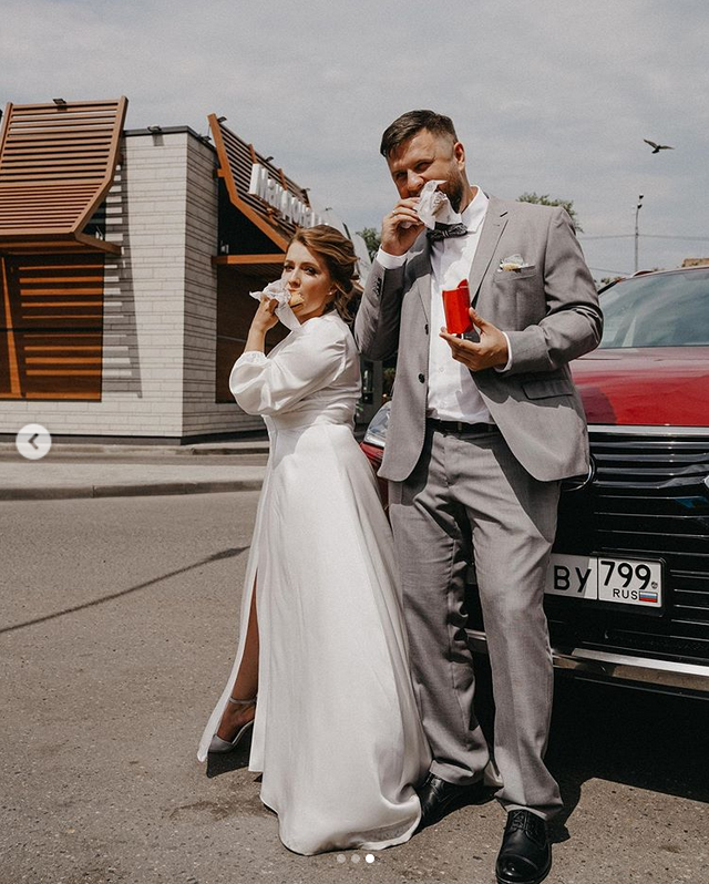 Свадьба Ксении Шевченко-Сябитовой. Фото Instagram @k_syaba