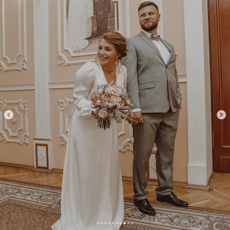 Свадьба Ксении Шевченко-Сябитовой. Фото Instagram @k_syaba