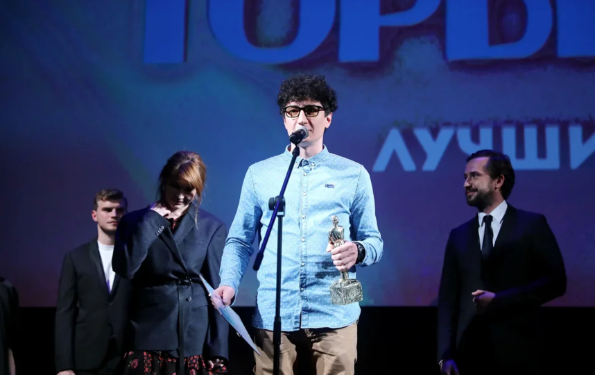 Радик Рахимов, режиссёр фильма "Альфаромео", получивший главную награду. Фото Геннадий Авраменко