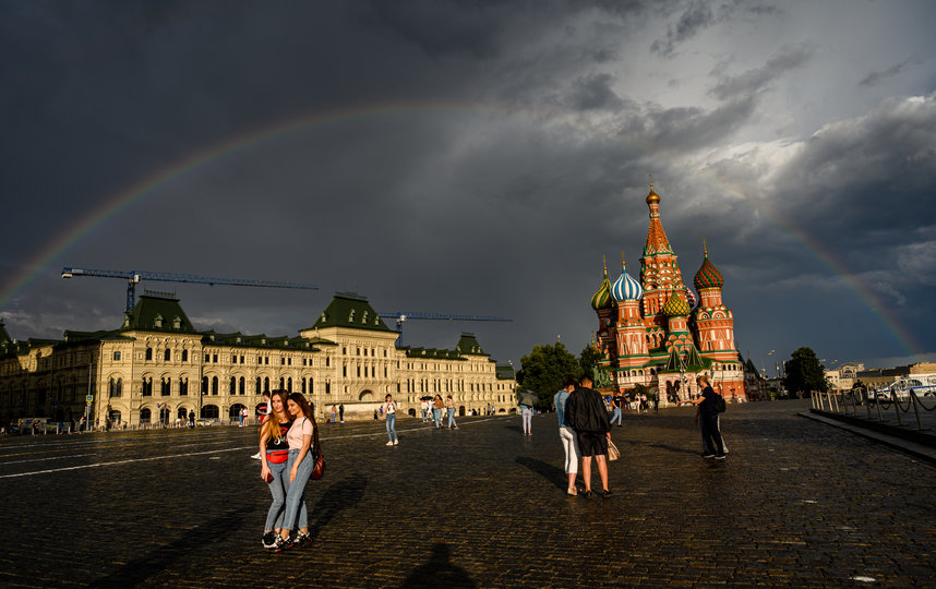 Москву ждут дожди с грозой. Фото AFP