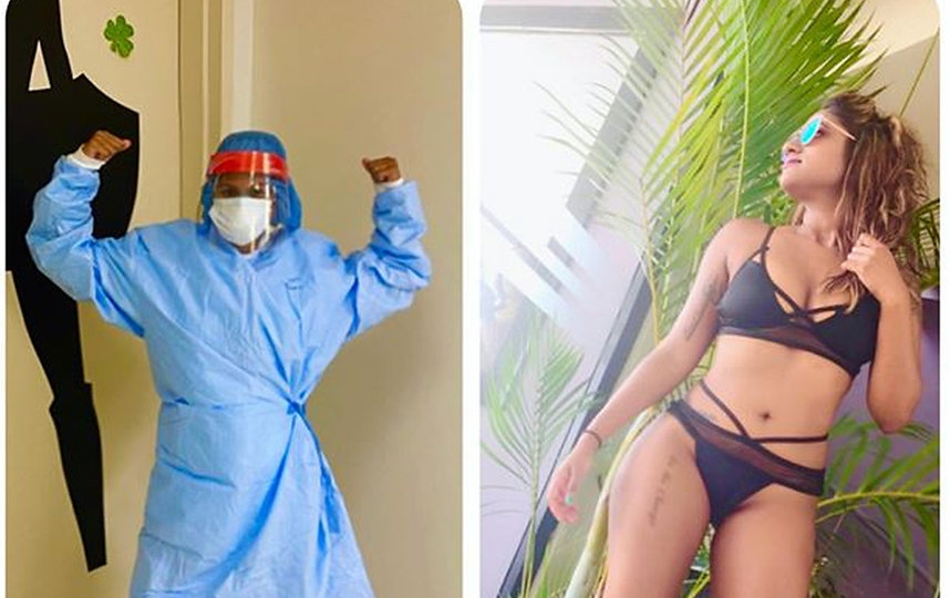 В ответ на критику медики публикуют свои фотографии в бикини. Фото Instagram @ladaisysanchez