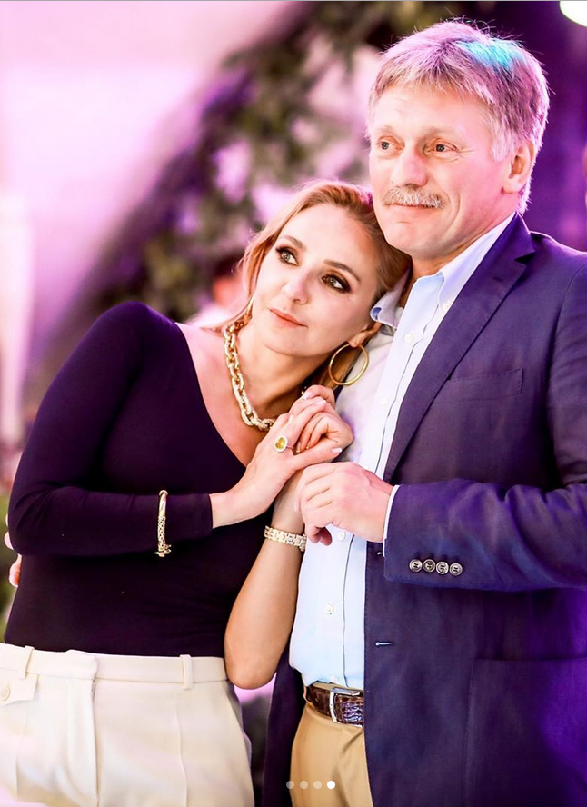 Татьяна Навка и Дмитрий Песков. Фото Instagram @tatiana_navka