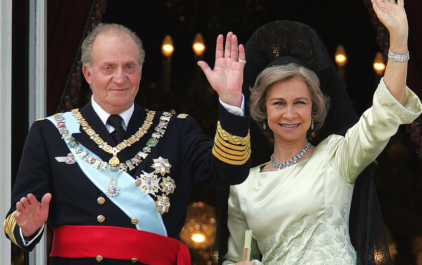 Хуан Карлос I и его супруга София Греческая. Архивное фото. Фото AFP