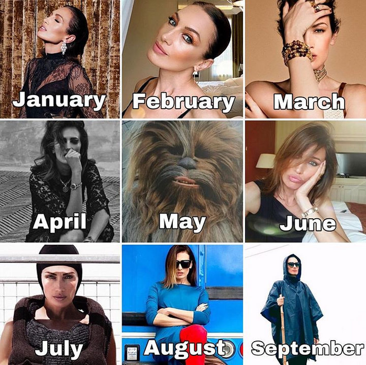 Календарь эмоций – 2020 г. Фото Instagram @officialnievesa