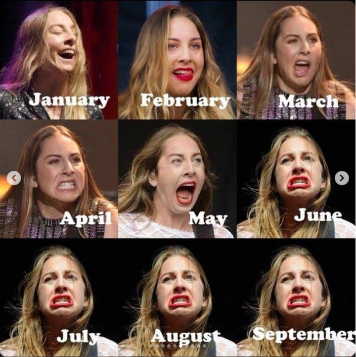 Календарь эмоций – 2020 г. Фото Instagram @firstpost
