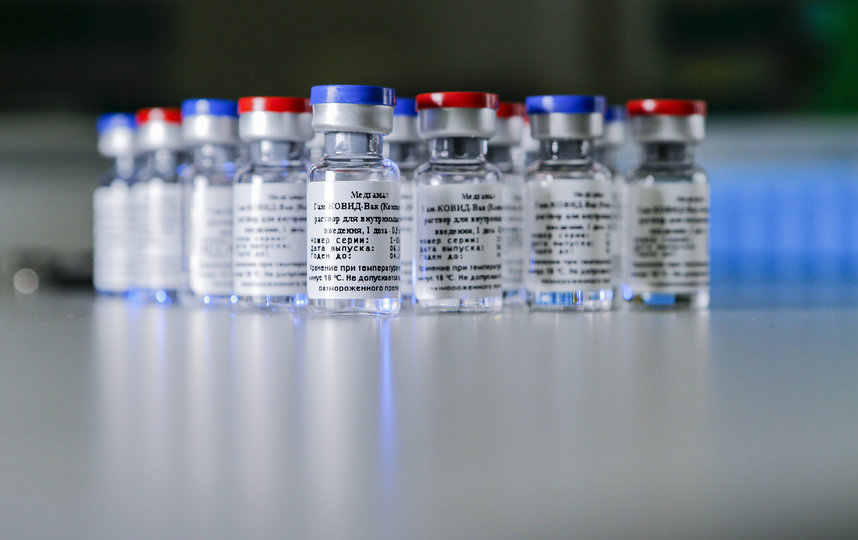 В России произвели первую партию вакцины от коронавируса. Фото AFP