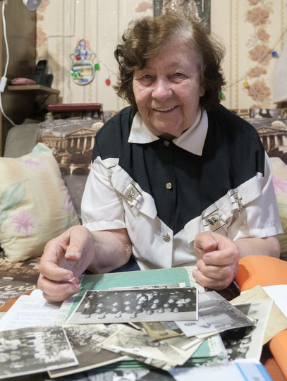 Нине Сергеевне Балагуровой в декабре этого года исполнится 86 лет. Фото Алена Бобрович.