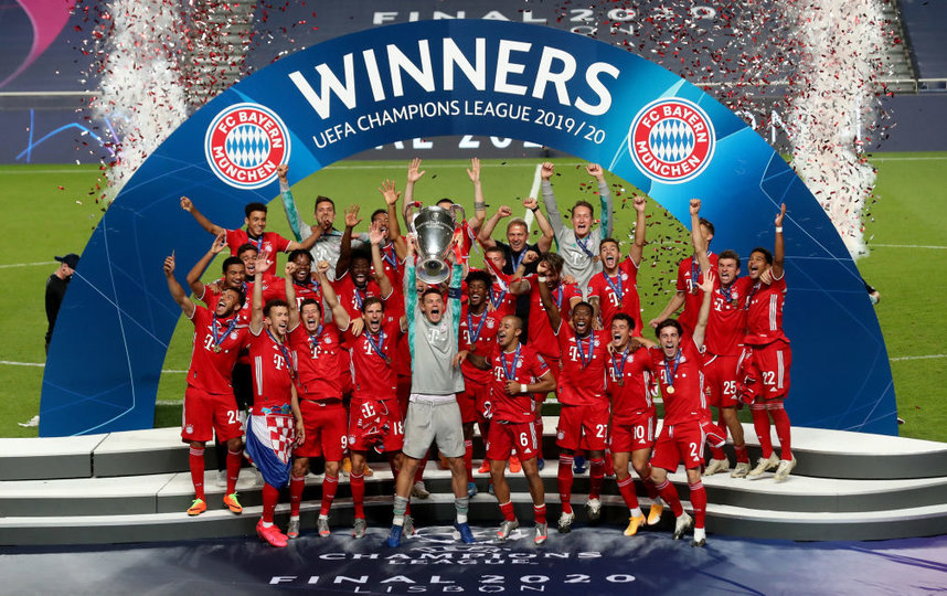 "Бавария" выиграла Лигу чемпионов в шестой раз. Фото Getty