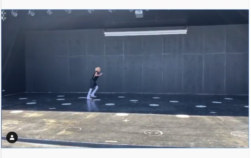 Видео странного танца Волочковой разлетелось по Сети. Фото скрин-шот