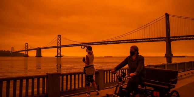 Так выглядит Сан-Франциско сейчас. Фото сделано 9 сентября 2020 года.