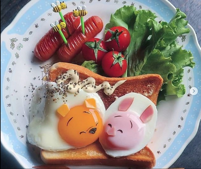 Вот такие блюда придумывает японская мама. Фото https://www.instagram.com/Etn.co_mam/