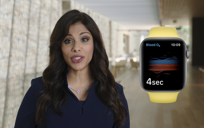 Компания Apple представила часы Apple Watch Series 6 и  iPad Air. Фото AFP