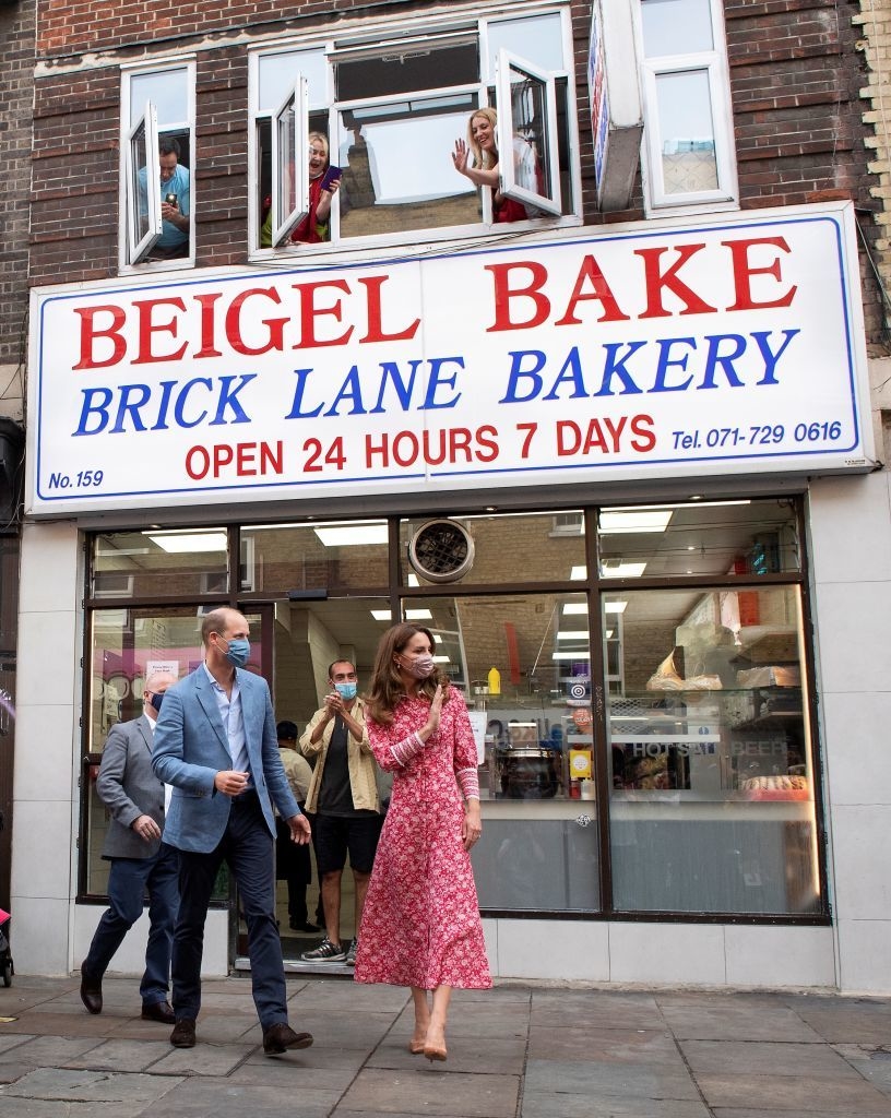 Кейт и Уильям посетили пекарню в Лондоне. Фото Getty