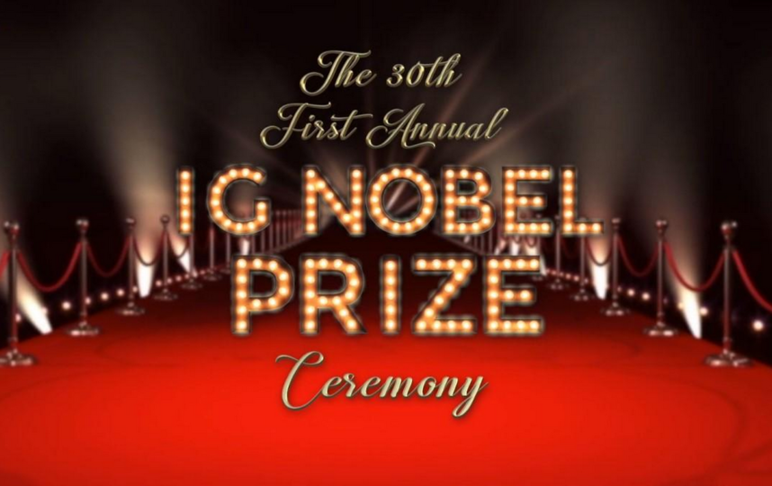 Логотип онлайн-церемонии вручения шуточной Шнобелевской премии 2020 года. Фото Скриншот Youtube