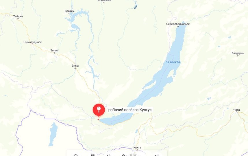 Эпицентр зафиксирован у озера Байкал в 15 километрах от поселка Култук. 