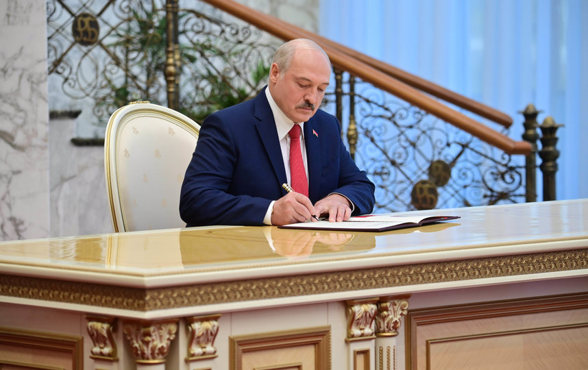 Инаугурация Александра Лукашенко. Фото AFP