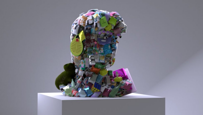 Творческий манифест галереи призывает задуматься об эффективной утилизации отходов. Фото предоставлено организаторами