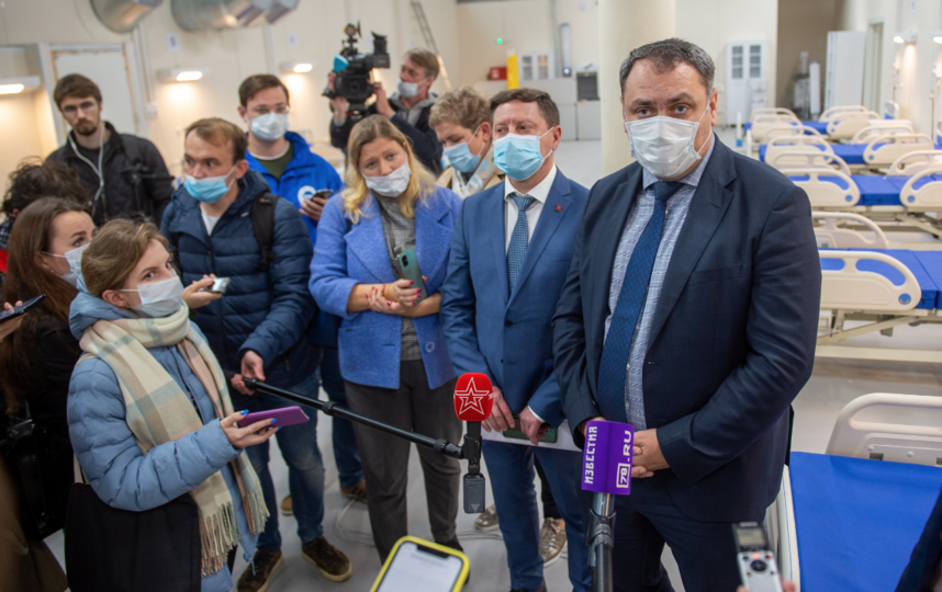 Прием ковид-пациентов начинается с 12 октября 2020 года. Фото Святослав Акимов, "Metro"