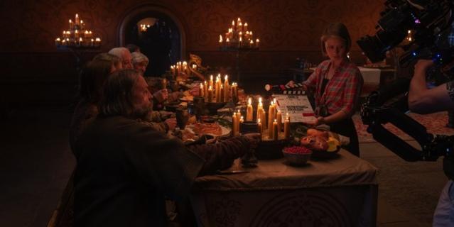 Царские пиры воссоздавались в фильме очень детально. Царские пиры воссоздавались в фильме очень детально.