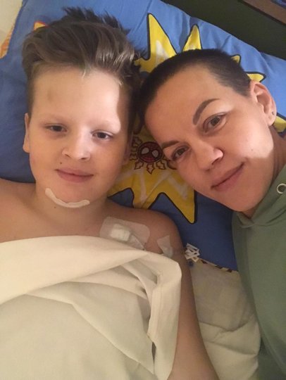 Мария Петрова живёт вместе с сыном в больнице. Фото фото из личного архива Марии Петровой