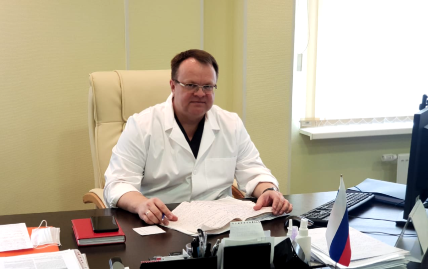 Денис Гусев возглавил больницу в самом начале пандемии. Фото предоставлено клиникой