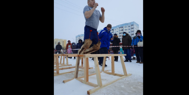 Для прыжков мороз не преграда. Для прыжков мороз не преграда.
