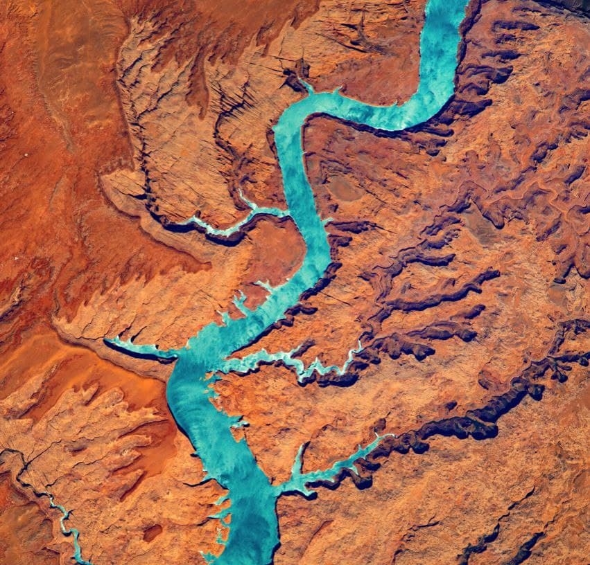 Река Колорадо, США. Фото предоставлены пресс-службой московского планетария.