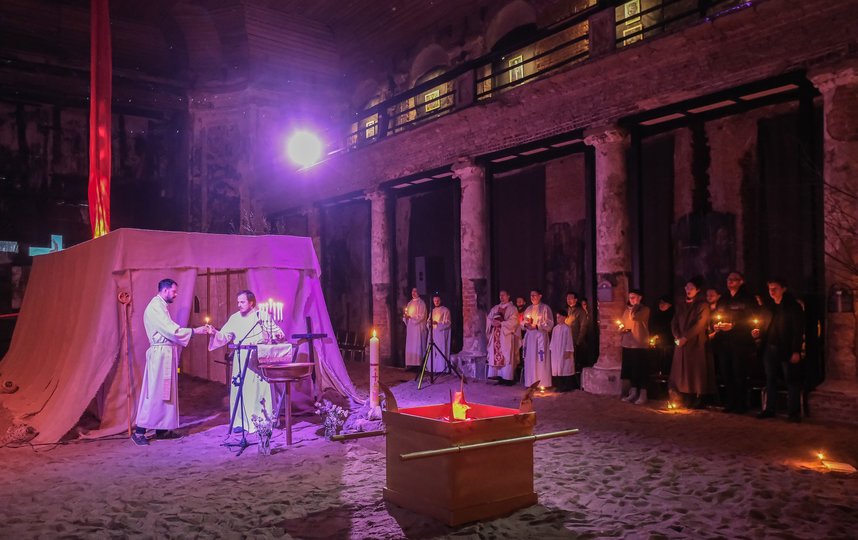 В католических и лютеранских храмах прошли праздничные службы. Фото Алена Бобрович.