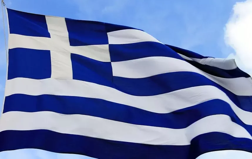 Флаг Греции. Фото Pixabay
