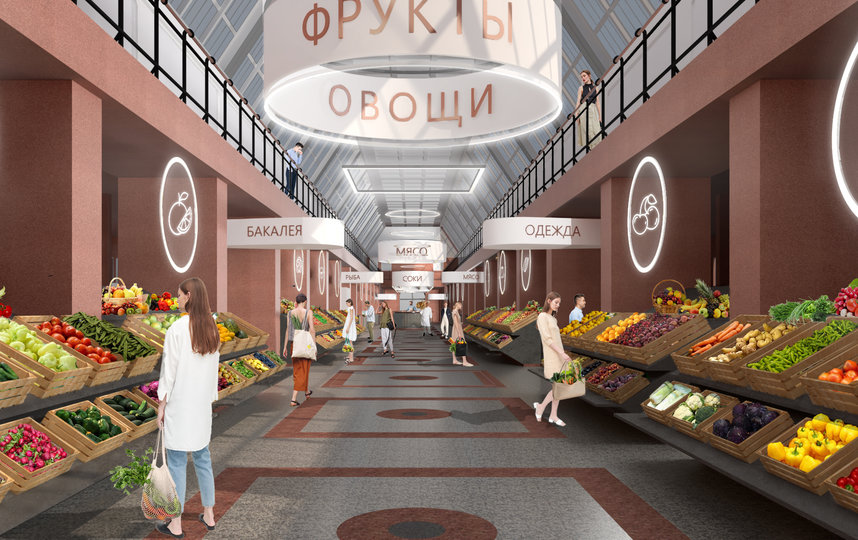Проект реконструкции Сытного рынка. Фото gov.spb.ru, Предоставлено организаторами