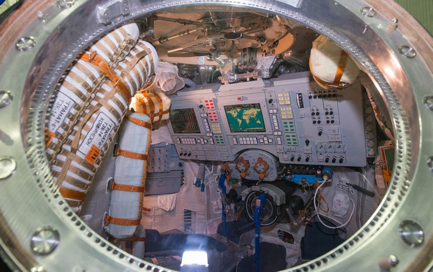 Космический корабль "Союз МС-08". Фото Сайт "Главкосмоса"
