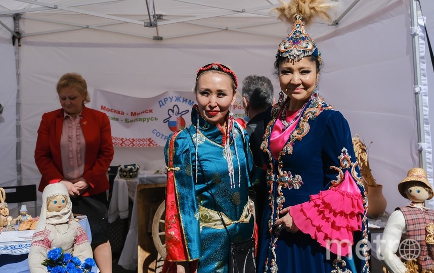 Представители Бурятии и Казахстана. Фото Алена Бобрович, "Metro"