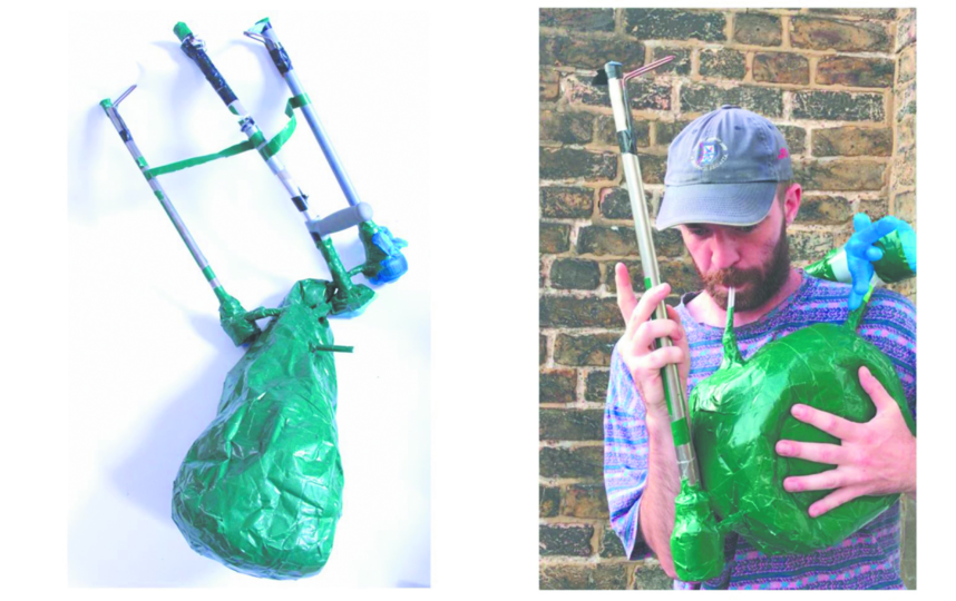 Музыкальные инструменты из мусора. Фото London Design Biennale