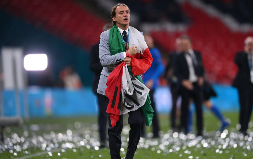 Роберто Манчини – воплощение новой философии итальянского футбола в сборной. Фото AFP