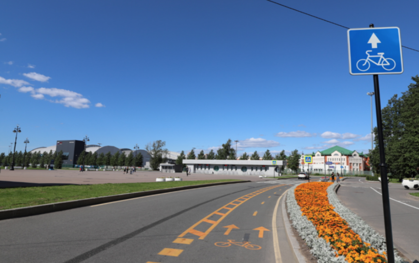 Протяженность дороги для велосипедистов планируют увеличить со 128 км до 300 км. Фото gov.spb.ru