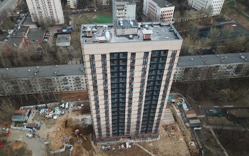 Один из домов по программе реновации в районе Зюзино. Фото АГН "Москва"