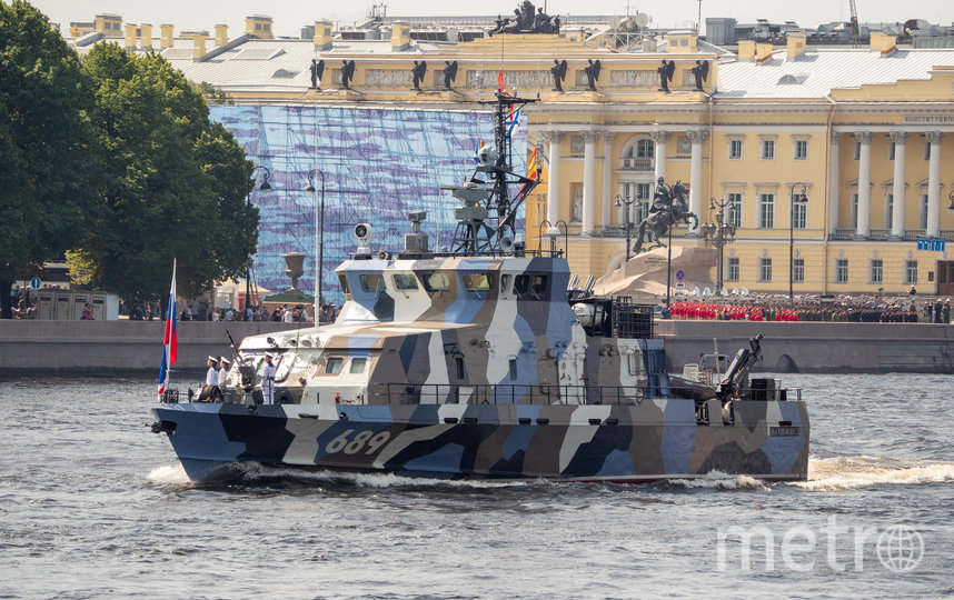 Репетиция военно-морского парада в Петербурге. Фото Святослав Акимов, "Metro"
