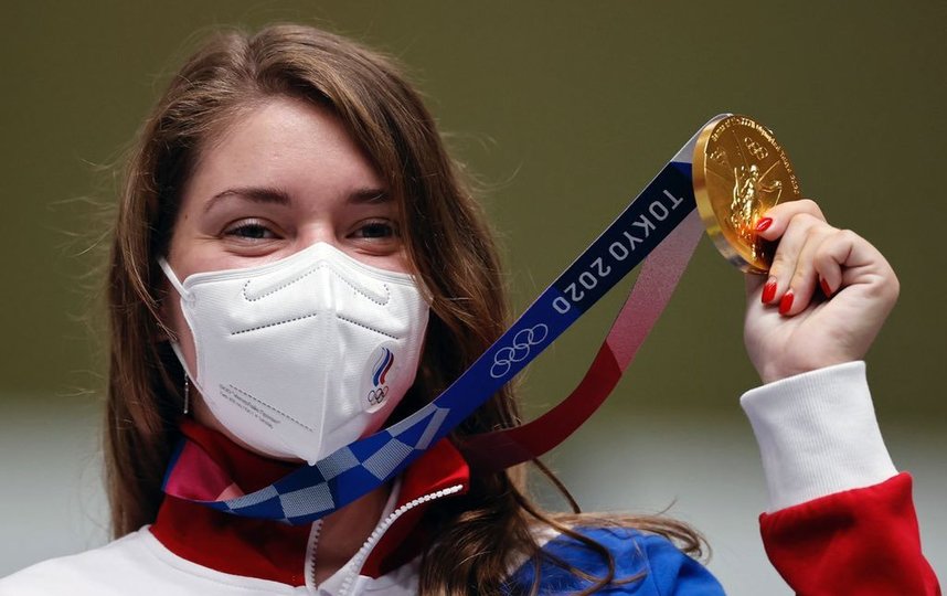 Виталина Бацарашкина. Фото Twitter: @Olympic_Russia