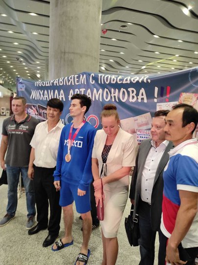 Спортсмен вернулся в Петербург. Фото предоставлено Ириной Петровой