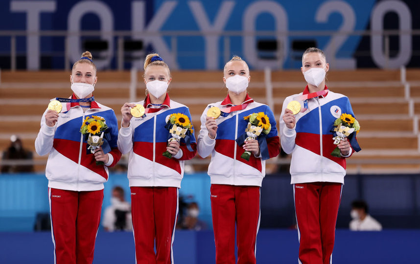 Российские гимнастки. Фото Getty