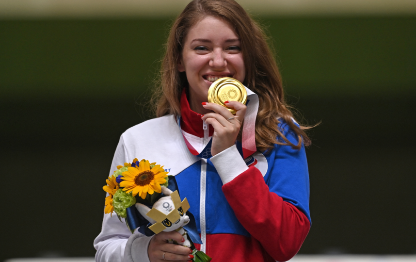 4 олимпийские медали завоевала за свою карьеру Виталина Бацарашкина, включая серебро на 10 метрах в Рио-2016. Фото Getty