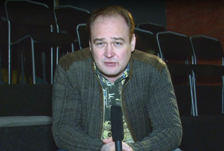 Актер театра на Таганке Иван Рыжиков. Фото Скриншот видео., Скриншот Youtube