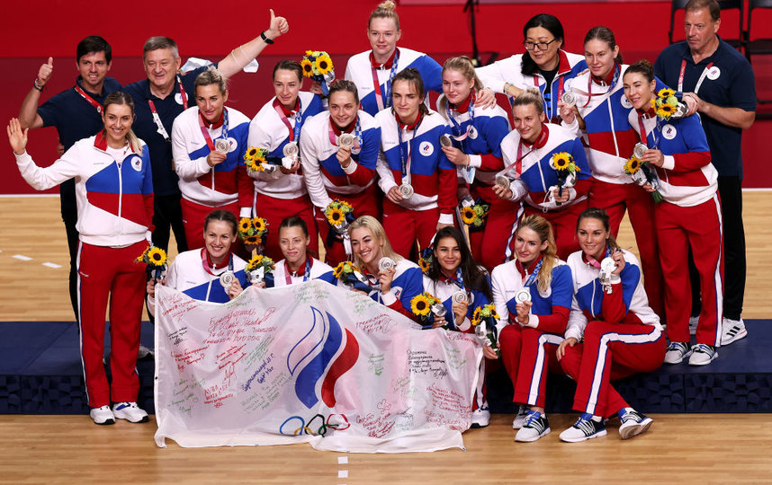 В финале российская команда по гандболу уступила французским спортсменкам и принесла сборной серебряную медаль. Фото Getty