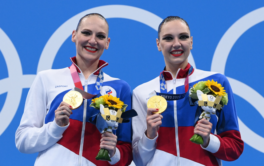 Светлана Ромашина и Светлана Колесниченко. Фото AFP